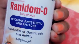 Magaldrate Simethicone amp Oxetacaine Suspension Ranidom O full Information In Hindi [upl. by Jc]