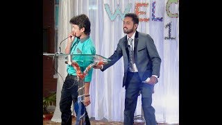 Funny Hosting by Students  University of The Punjab [upl. by Imot]