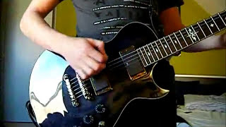 Muse  Map Of The Problematique Guitar Cover accurate effect [upl. by Ardnahs]