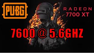 PUBG  Ryzen 5 7600 OC  RX 7700 XT  Comp Settings [upl. by Kaliope]