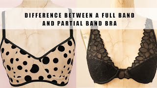 Difference Between A Full Band Bra and and Partial Band Bra IG Live Repost [upl. by Aay]