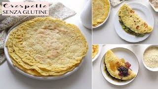 CRESPELLE DI CECI » LOW CARB SENZA GLUTINE VEGAN PROTEICHE [upl. by Friedrich470]