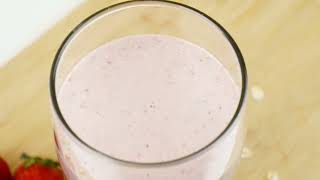 Strawberry Banana Smoothie  Weight Gain Recipes  Plus One PH [upl. by Pesek]