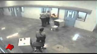 Raw Video Cop Caught Stepping on Inmates Neck [upl. by Thirza]