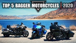 Top 5 Bagger Motorcycles  2020 [upl. by Tisbee]