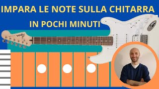 Le NOTE sulla CHITARRA  6 TRUCCHI per impararle tutte SENZA MEMORIZZARLE  Lezioni di Chitarra [upl. by Eustacia]