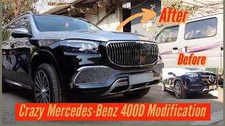 Modification Mercedes GLS 400D into a Mercedes Maybach 600  Mercedes SUV Transformation  SCMG [upl. by Eel703]