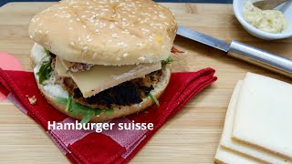 Hamburger suisse par Menu to Shop [upl. by Aylmer888]