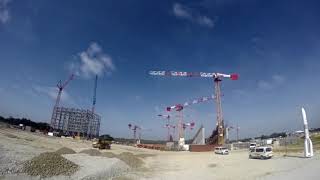 Timelapse chantier Ariane 6 [upl. by Assetal]