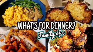 WHATS FOR DINNER  EASY amp AFFORDABLE MEAL IDEAS [upl. by Aihsem]