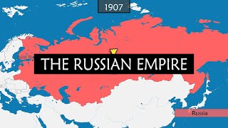 The Russian Empire  Summary on a map [upl. by Pegasus808]