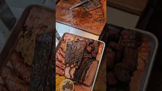 brisket porkribs sausage pulledpork dinner texas bbq barbecue estoesbbq arre arlington 🔥🔥 [upl. by Loferski]