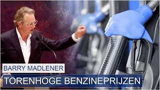 Barry Madlener over torenhoge benzineprijzen in Nederland [upl. by Ahsaten]