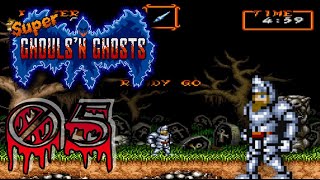 Lets Play Super Ghouls´n Ghosts Blind German  05  Ice Ice Baby [upl. by Adnolat]