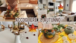 DECORO AUTUNNALE 2021  IDEE  AUTUMN  CONSERVE  CASA  ACCOGLIENZA  ARREDARE [upl. by Alyahs]