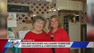 Red Bud Becomes Hallmark Town for Holiday Events amp Christmas Walk [upl. by Atteugram]