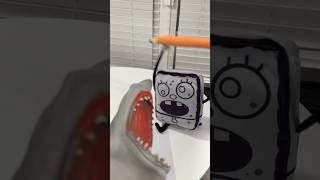 SHARK PUPPET MEETS DOODLEBOB [upl. by Cacie610]