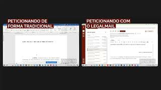 Peticionamento tradicional vs Peticionamento pelo Legal Mail [upl. by Nysila830]