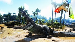 LA GRAN Y BRUTAL BESTIA quotDEINOSUCHUSquot  Ark Survival Evolved MODs [upl. by Howund868]