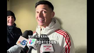 Matías Kranevitter post partido reacción inmediata  River Plate 1  1 Rayados [upl. by Snoddy]