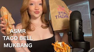 ASMR Taco Bell Mukbang [upl. by Brandon]