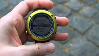 Suunto Ambit 2 GPS Reception [upl. by Eanahs72]