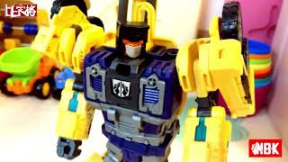 NBK Devastator combination 【Transformers Stop Motion Animation】 [upl. by Orlosky]