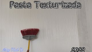 Pasta Texturizada quotAcabado Con Escobaquot [upl. by Llertrac]