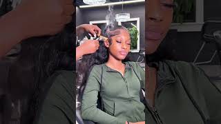 Its the GLOSS and SHINE for us 💅 arabellahair hairstyle haircut haircare hair hairtutorial [upl. by Lehcem]