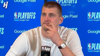 Nikola Jokic talks Game 1 Loss vs Timberwolves Postgame Interview [upl. by Boot]