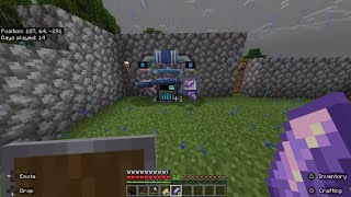 Modded Bedrock Minecraft Ep9 got the Alchemy Station [upl. by Alehs]