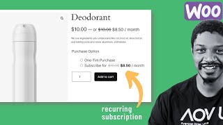 FREE WooCommerce Recurring Payments  Variable Subscriptions Onetime Purchase and more [upl. by Narba]