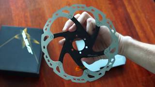 Shimano SAINT Disc Brake amp Deore XT Disc Rotor [upl. by Haimrej584]