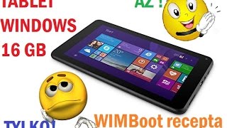 Windows 10 WIMBoot dla tabletów lark ultimate 7i 8i 10i WIN gotowiec ze sterownikami [upl. by Lopez590]