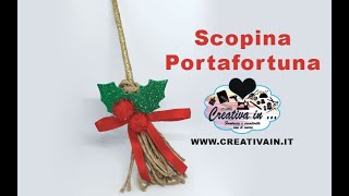 Scopina portafortuna  WWWCREATIVAINIT [upl. by Yrelav]