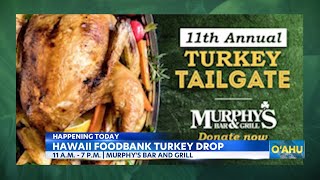 Murphys Bar hosts Turkey Drop to benefit Food Bank [upl. by Ecirpac943]