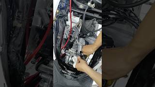 Vario 150 throttle body installation process vario throttlebody [upl. by Laurin]