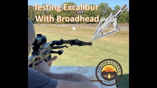 Excalibur 340 Broadhead Test [upl. by Digirb376]