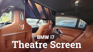 Theatre Screen v BMW i7 s rozlišením 8K je luxusní kino [upl. by Agnola488]