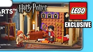 LEGO Harry Potter Gryffindor Dorms NEW Exclusive Hogwarts set [upl. by Oileduab716]