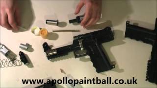 Tippmann TPX  Strip Down Oil Vital ORings And Reassemble [upl. by Bleier]