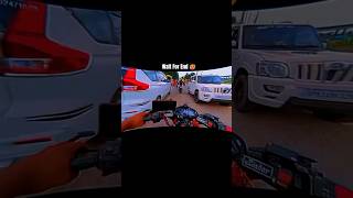 Almost crash ☠️🥶 biker rider bikeride bikerider almostcrashed racing race ride bikersubham [upl. by Zilla]