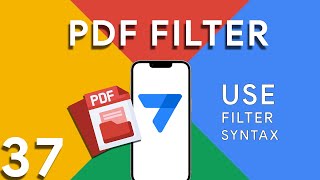 Appsheet Episode 37 How to use FILTER for PDF template [upl. by Atwahs850]