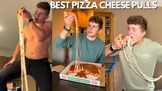 Tommy Winkler Best Pizza Cheese Pull Tests • Compilation [upl. by Enihpesoj]