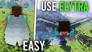 How To Use Elytra In Minecraft  Get Elytra  Elytra Minecraft Tutorial [upl. by Greenfield241]