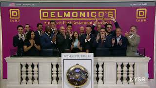 Delmonico’s Restaurant Rings The Opening Bell® [upl. by Idnas]