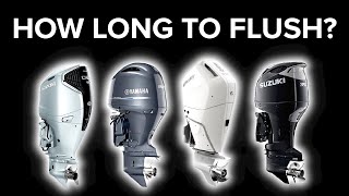 The CORRECT Time To Flush An Outboard For Longevity [upl. by Eojyllib]