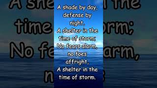 A Shelter in the Time of Storm hymn  Acapella  Cover with lyrics acapella hymn gospel music [upl. by Showker237]