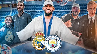 VLOG REAL MADRID VS MAN CITY DEMIE FINALE LDC  JE RENCONTRE ANCELOTTI [upl. by Cnut664]