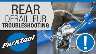 Rear Derailleur  Advanced Troubleshooting [upl. by Nolasba]